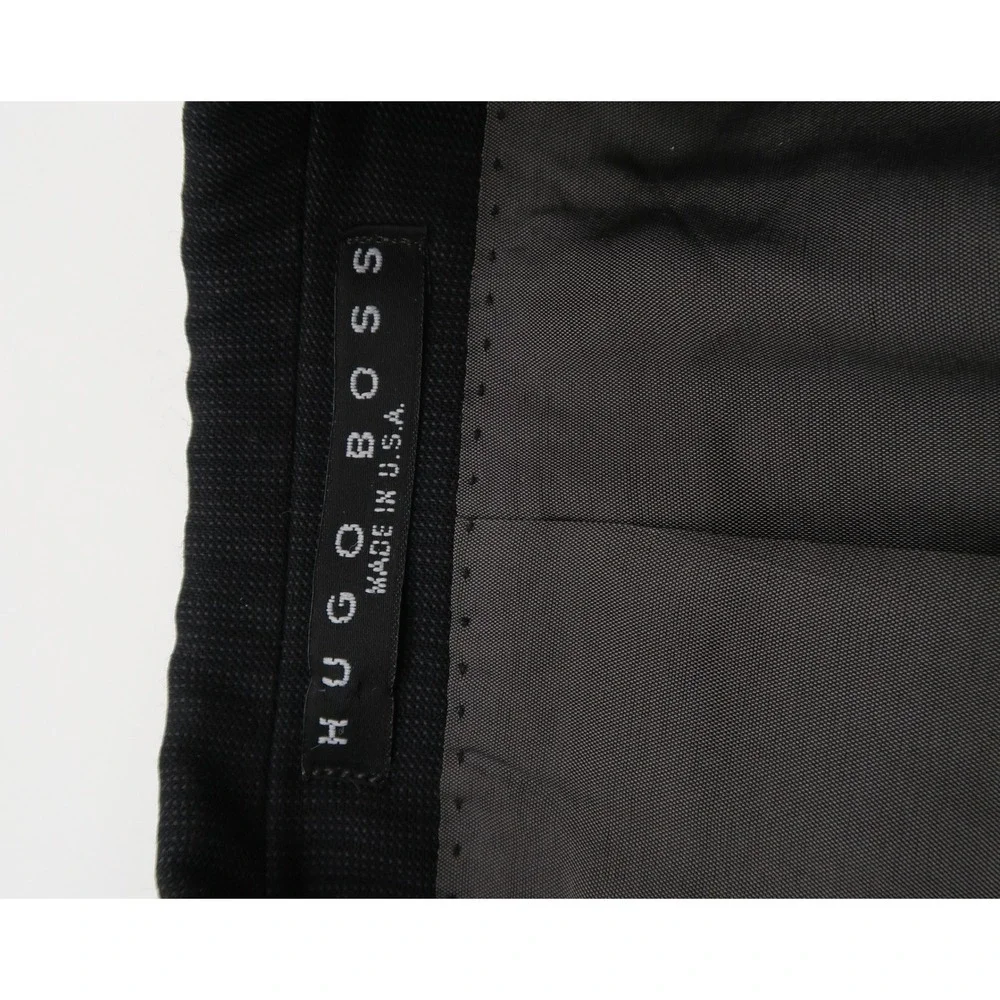Hugo Boss Bertolucci Movie Mens 42R Black 2 Button Blazer Suit Jacket 50161014